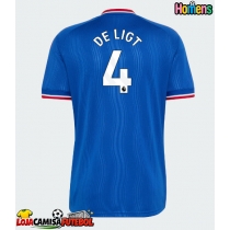 Camisa de Futebol Manchester United Matthijs de Ligt #4 Equipamento Secundário 2026-27 Manga Curta